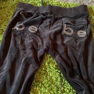 Y2k velour pants